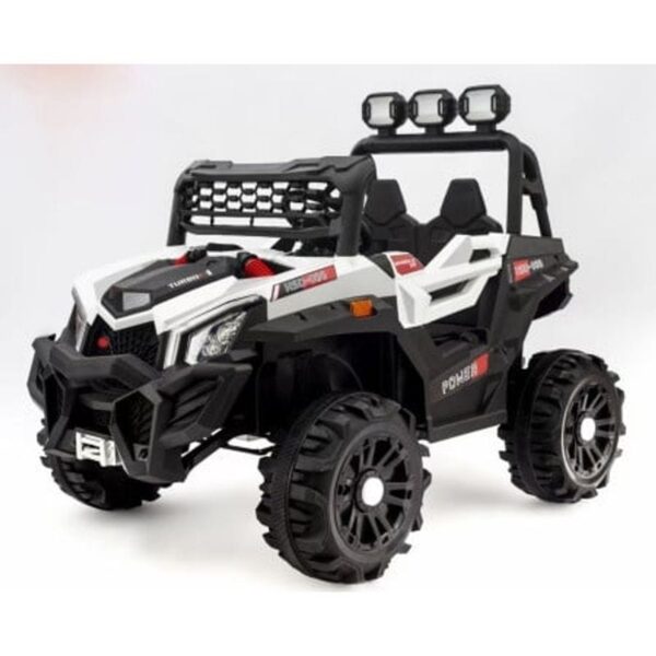 Baby J-MB180 Džip Power RC 4 motora 12V - Beli - terenski džip na akumulator za decu - slika 1