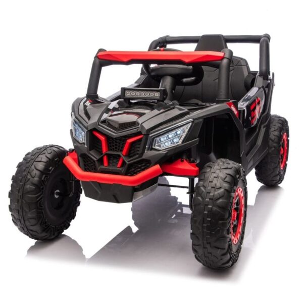 Quad Off Road 4x4 - Crni kvad na akumulator za decu - slika 1