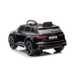 Audi RS6 Licencirani Crni - auto na akumulator za decu sa mekim gumama i mekim sedištem - slika 2