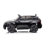 Audi RS6 Licencirani Crni - auto na akumulator za decu sa mekim gumama i mekim sedištem - slika 3