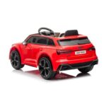 Audi RS6 Licencirani Crveni - auto na akumulator za decu sa mekim gumama i mekim sedištem - slika 4