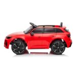 Audi RS6 Licencirani Crveni - auto na akumulator za decu sa mekim gumama i mekim sedištem - slika 5