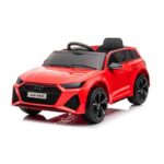 Audi RS6 Licencirani Crveni - auto na akumulator za decu sa mekim gumama i mekim sedištem - slika 6