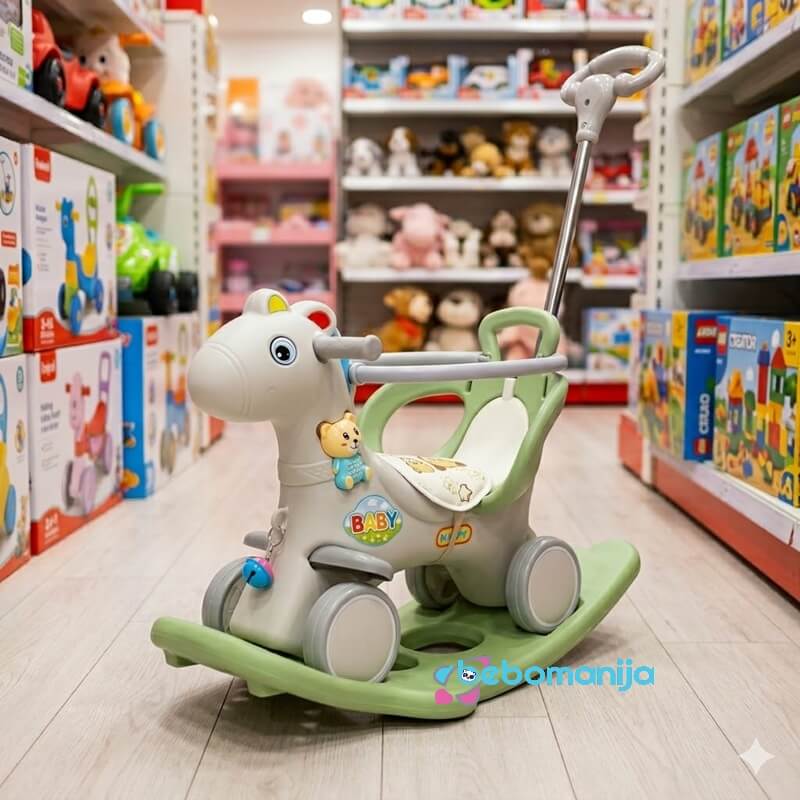 Guralica klackalica 4u1 zelena
