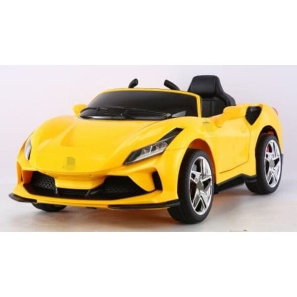 Baby Auto Sport 12V MB5917 - meke gume i meko sedište - Žuti - auto na akumulator za decu - slika 2