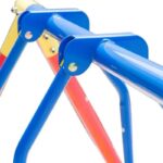Metalna ljuljaška za decu 327x139x203 cm - kombinovana ljuljaška za dvorište - slika 3