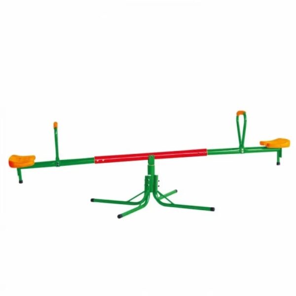 Dečija klackalica 63x200x100cm - dvorišna klackalica sa rotacijom 360° - slika 1