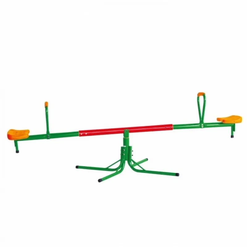 Dečija klackalica 63x200x100cm - dvorišna klackalica sa rotacijom 360° - slika 1