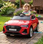 Audi E-tron Sportback na akumulator 12V - Crveni