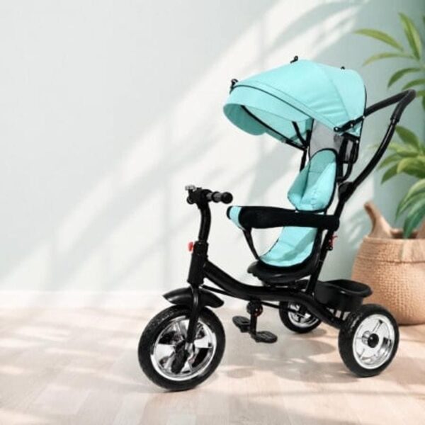 Tricikl Hope sa rotirajućim sedištem - ZELENI ( 800223z ) - Baby Hope tricikl sa rotirajućim sedištem - slika 1