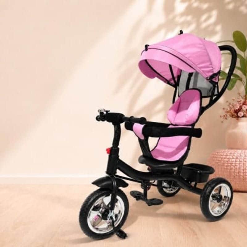 Tricikl Hope sa rotirajućim sedištem - ROZE ( 800322r ) Tricikl Hope sa rotirajućim sedištem - ROZE ( 800322r ) - Baby Hope tricikl sa rotirajućim sedištem - slika 1