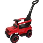 Velika džip guralica sa ručkom – CRVENA ( 827016) - dečja guralica jeep BC8336 3u1 - slika 1