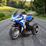 Dečiji motor na akumulator 12V MB5019 - Plavi - Slika 2