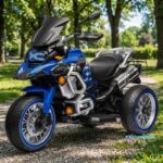 Veliki motor GS1300 na akumulator 12V MB-2332 - Plavi