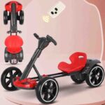 Dečji karting na akumulator Crveni KT001 - slika 1