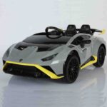 Lamborghini Huracán STO Sivi - licencirani auto na akumulator - licencirani dečji auto Lamborghini Huracán STO - slika 1