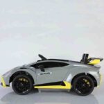 Lamborghini Huracán STO Sivi - licencirani auto na akumulator - licencirani dečji auto Lamborghini Huracán STO - slika 4