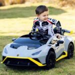 Lamborghini Huracán STO Drift Premium Sivi - licencirani dečji auto - slika 7