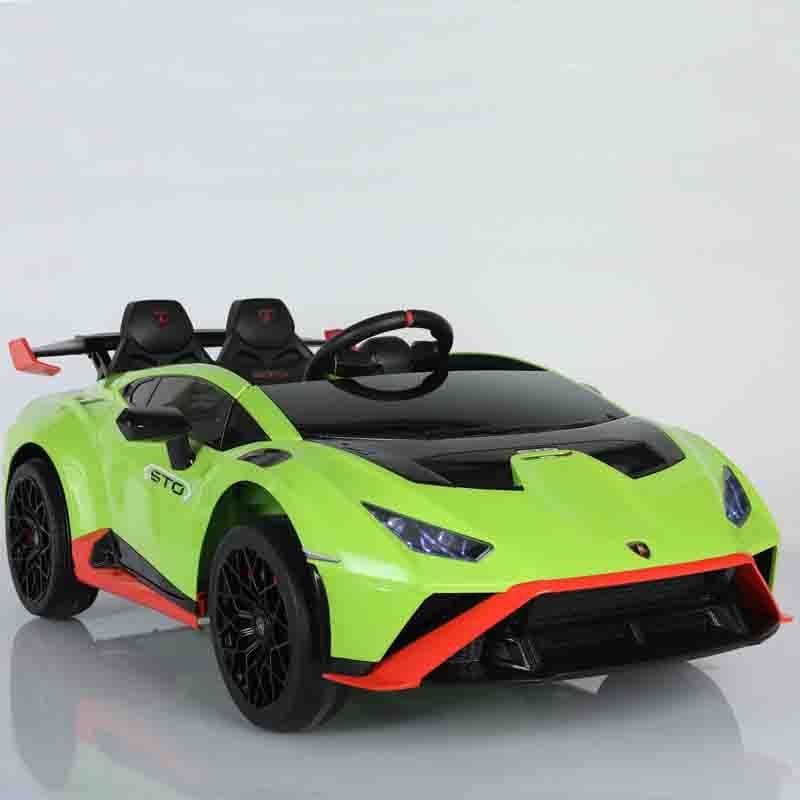 Lamborghini Huracán STO Zeleni - licencirani auto na akumulator - licencirani dečji auto Lamborghini Huracán STO - slika 1