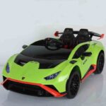 Lamborghini Huracán STO Zeleni - licencirani auto na akumulator - licencirani dečji auto Lamborghini Huracán STO - slika 2