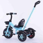 Dečiji tricikl Plavi Titanium Gume Premium Oprema - slika 10