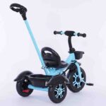 Dečiji tricikl Plavi Titanium Gume Premium Oprema - slika 3