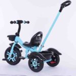 Dečiji tricikl Plavi Titanium Gume Premium Oprema - slika 9
