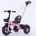 Dečiji tricikl Roze Titanium Gume Premium Oprema - slika 1