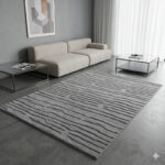 Tepih Carmel Sivi reljefni | 160×230 cm - Slika 2