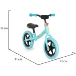 Balans bicikl 2B Plavi - dečji balans bicikl bez pedala - slika 5