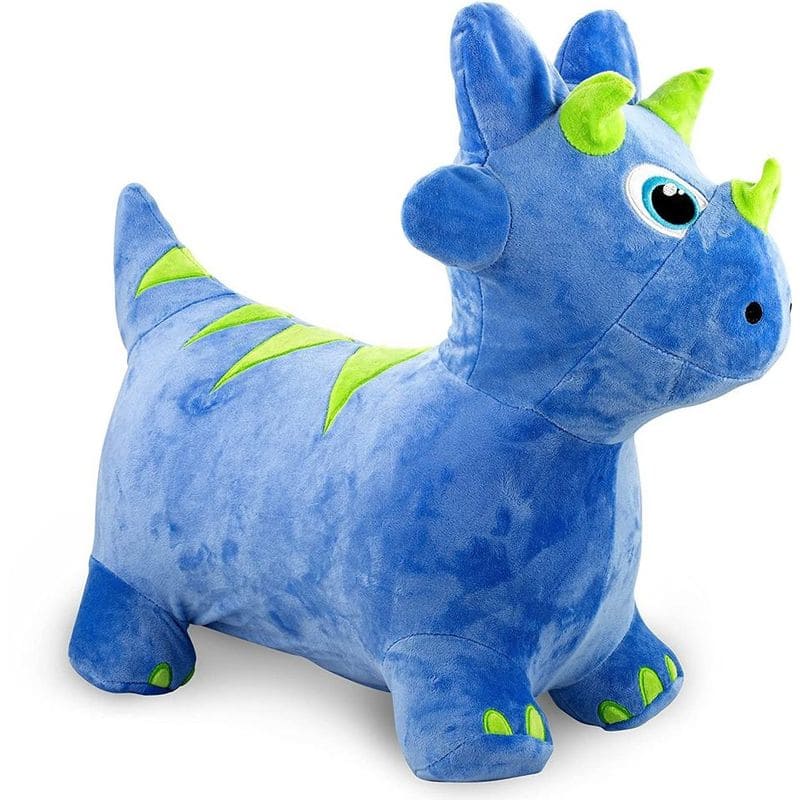 Plišana njihalica Džampi dinosaurus plavi 494239-05 - slika 1