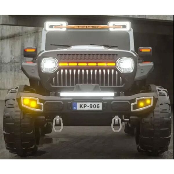Veliki džip Monster 4x4 MB6128 sivi - slika 2