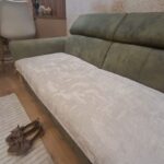 Set Sedalnih prekrivača GRANDE (Tri dela) za Trosed, dvosed I fotelju – Vanila - Slika 3