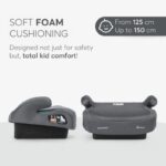 KikkaBoo I-Go I-Size booster DARK GRAY - slika 3