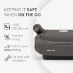 KikkaBoo I-Go I-Size booster BEIGE - slika 3