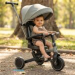 Kikka Boo tricikl Aluma 8u1 - ARMY GREEN (kkb21169)
