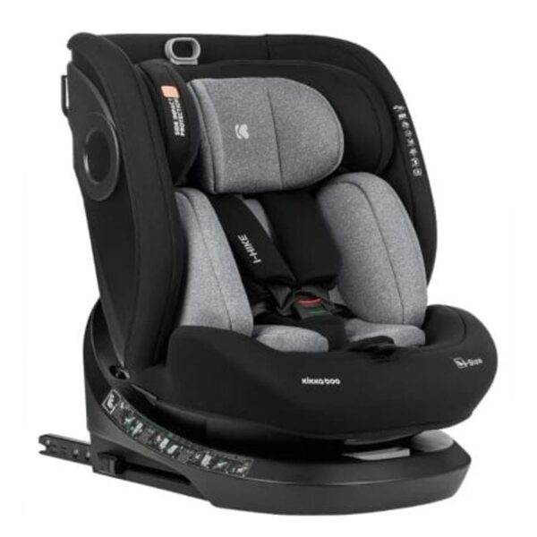 KikkaBoo I-Hike Premium I-Size auto sedište LIGHT GRAY - slika 1