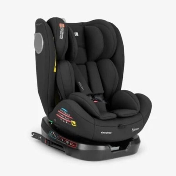 KikkaBoo I-Moove 2 I-Size auto sedište BLACK - slika 1
