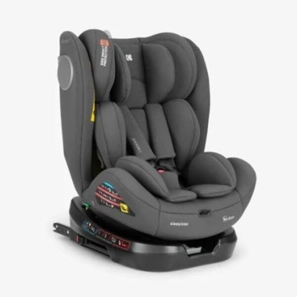 KikkaBoo I-Moove 2 I-Size auto sedište DARK GREY - slika 1