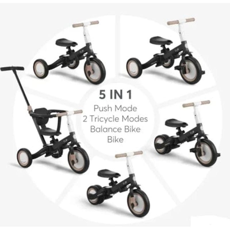 Kikka Boo tricikl Flip 5u1 BEIGE - slika 2