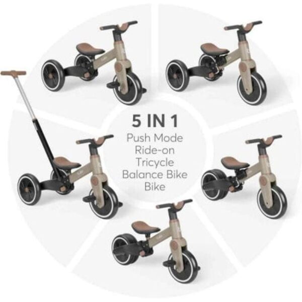 Kikka Boo tricikl Flash 5u1 BEIGE - slika 2
