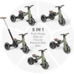 Kikka Boo tricikl Flash 5u1 ARMY GREEN - slika 2
