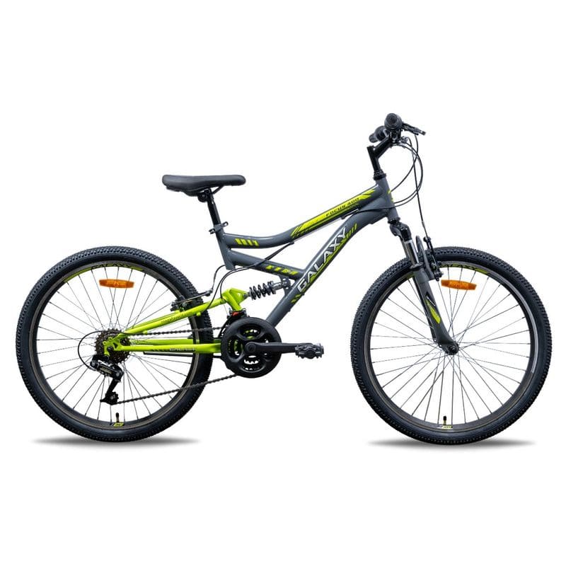 Galaxy Focus 400 24 inch bicikl siva-zelena - slika 2
