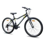 Galaxy Blazer 26 inch bicikl crna-siva-žuta mat - slika 1