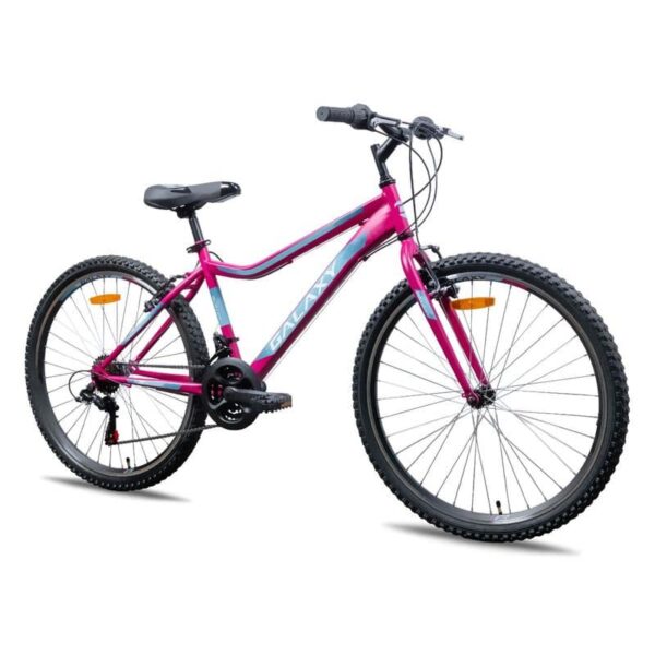 Galaxy Blazer 26 inch bicikl roze-plava mat - slika 1