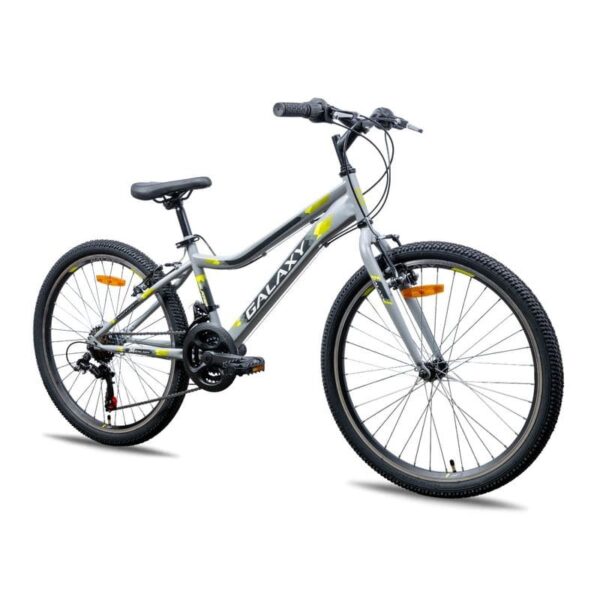 Galaxy Blazer 24 inch bicikl siva-crna-žuta mat - slika 1