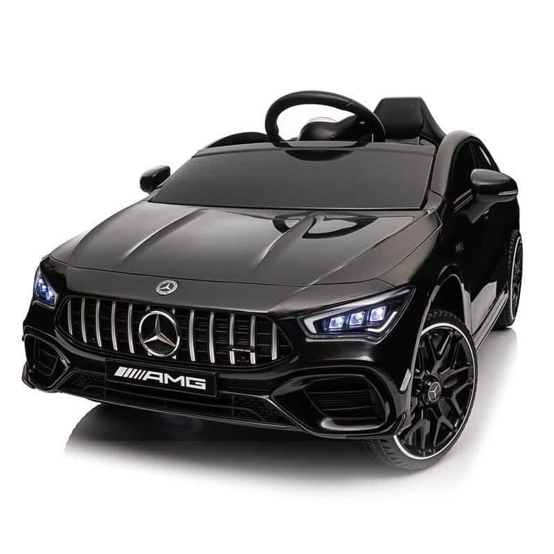 Mercedes CLA 45 AMG crni auto na akumulator - slika 1