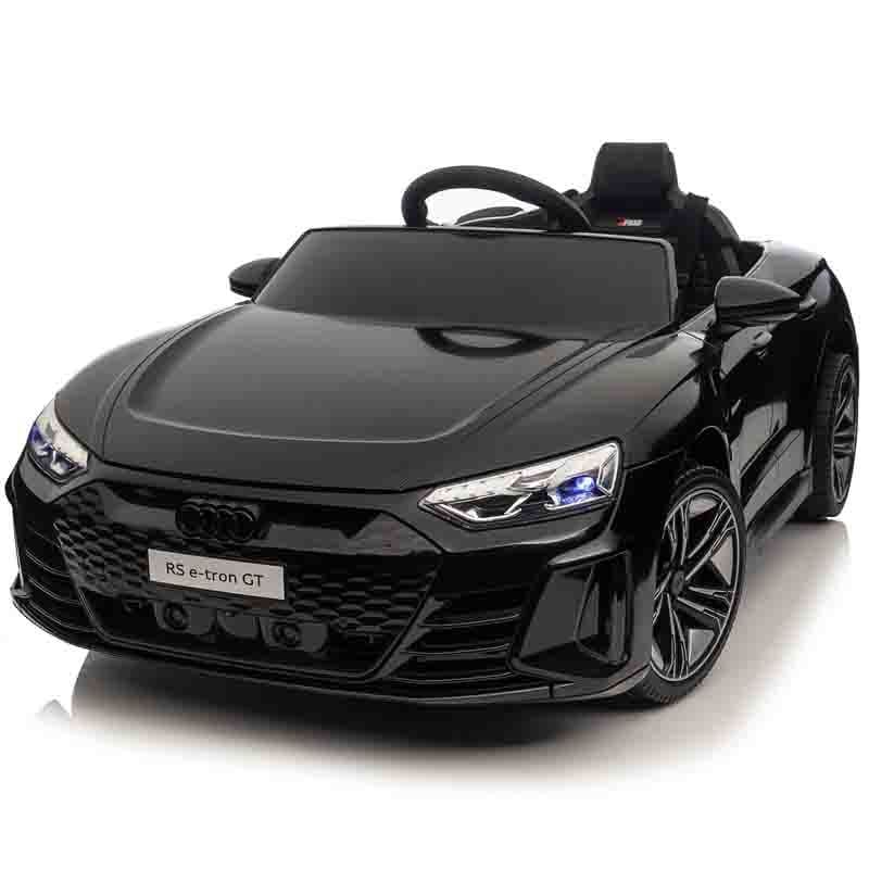 Audi e-tron GT crni auto na akumulator - slika 1