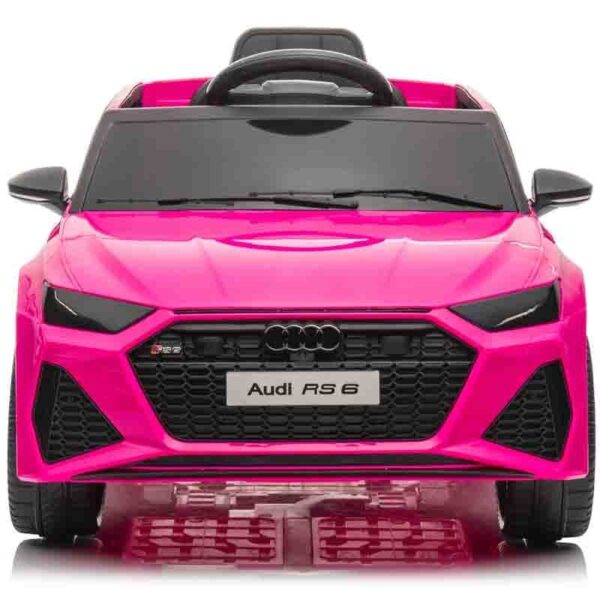 Audi RS6 roze auto na akumulator - slika 2