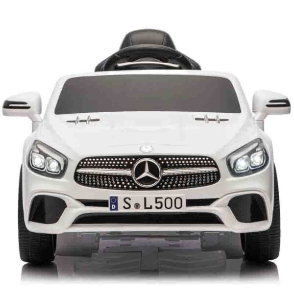Mercedes Benz SL500 beli auto na akumulator - slika 1